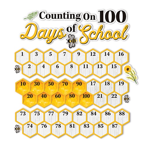 [847811 EU] The Hive 100 Days Mini Bulletin Board Set