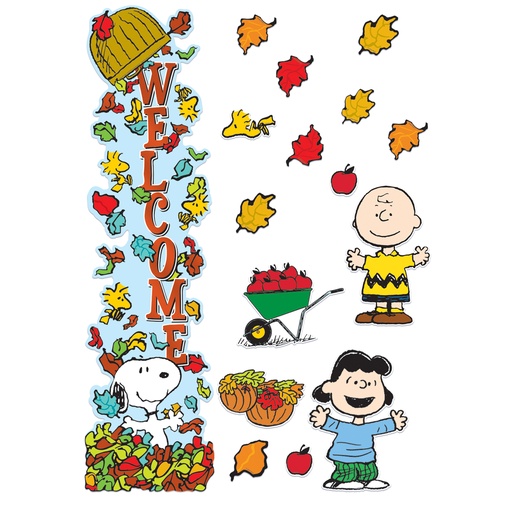[849334 EU] Peanuts® Fall All-In-One Door Decor Kit