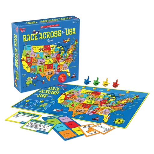 [00701 UG] Scholastic® Race Across the USA™ Game