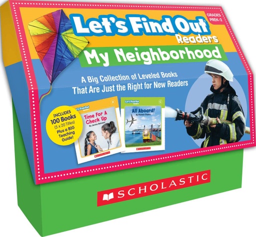 [714360 SC] Let's Find Out Readers: In the Neighborhood / Guided Reading Levels A-D (Multiple-Copy Set)