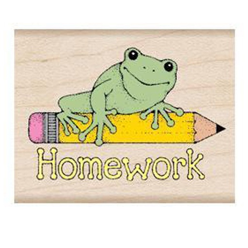 [D291 HOA] Homework Frog Stamp