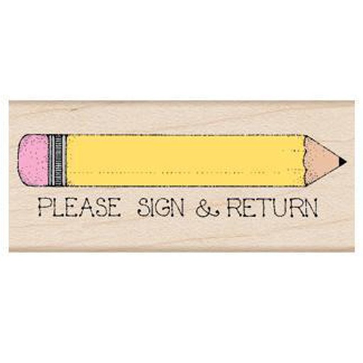 [D435 HOA] Please Sign & Return Pencil Stamp