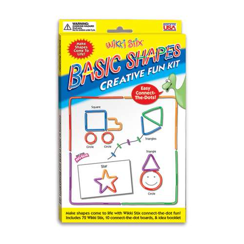 [705 WKX] Wikki Stix® Basic Shapes Cards