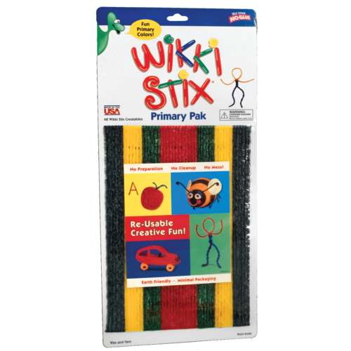 [803 WKX] 48ct Wikki Stix® Primary Colors