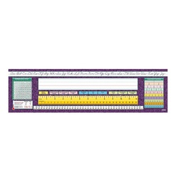 [9005 NS] 36ct Traditional Cursive Desk Plates    Pack