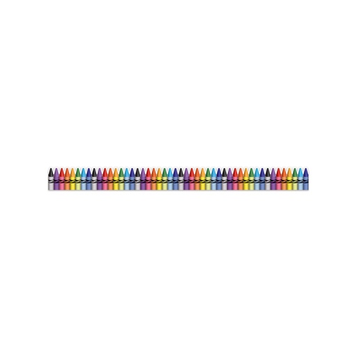 [846335 EU] Crayola® Crayons Extra Wide Deco Trim®, 37 Feet