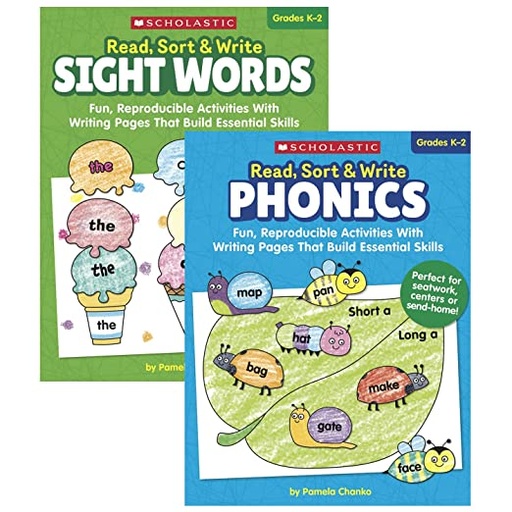 [RSWST SC] Read, Sort & Write Reproducible Workbook Bundle, Grade K-2