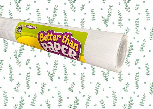 [32457 TCR] Better Than Paper Bulletin Board Roll, Eucalyptus, 4-Pack