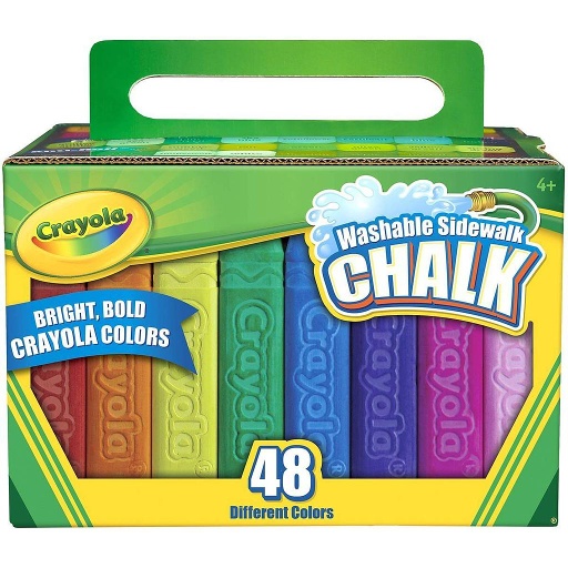 [512048 BIN] 48ct Crayola Sidewalk Chalk