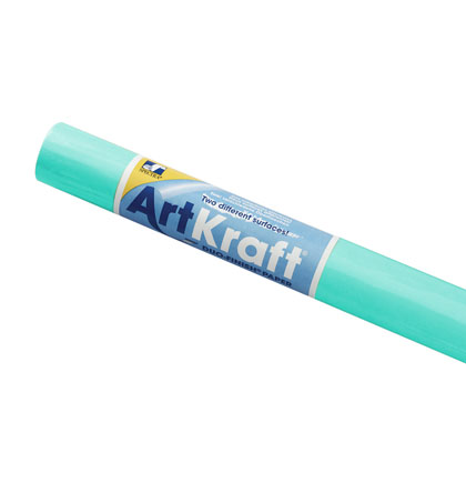[67164 PAC] 48in x 200ft Aqua ArtKraft Paper        Roll