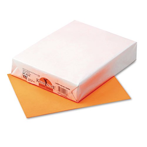 [102218 PAC] 500ct 8.5x11 Hyper Orange Multi Purpose Paper