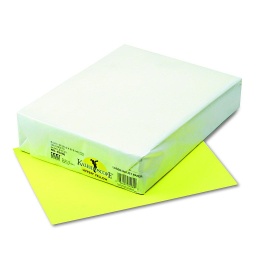 [102200 PAC] 500ct 8.5x11 Hyper Yellow Multi Purpose Paper
