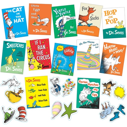 [847041 EU] Dr. Seuss™ Books Mini Bulletin Board Set