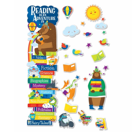 [849312 EU] Reading All-In-One Door Decor Kit