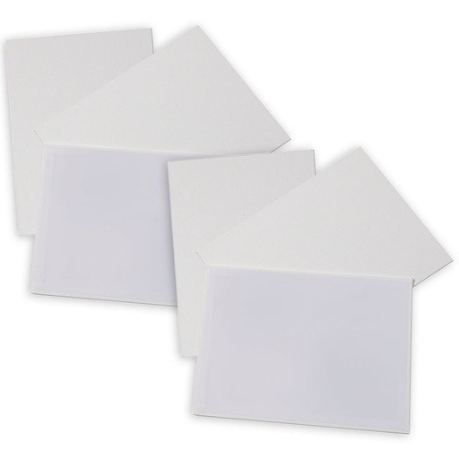 [AC6052-2 PAC] Canvas Panels, White, 9" x 12", 3 Per Pack, 2 Packs