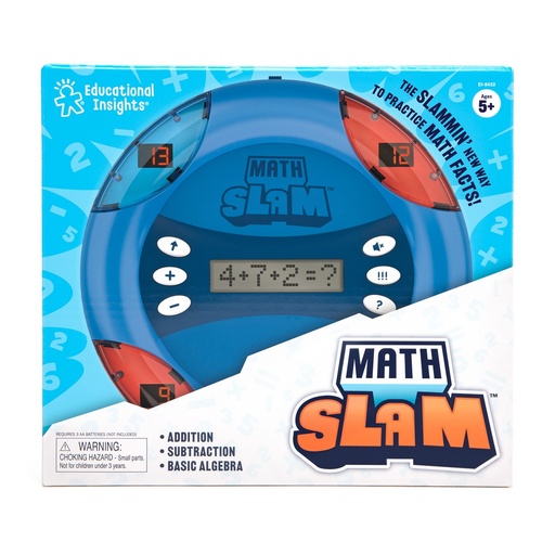 [8432 EI] Math Slam™ Handheld Electronic Math Game