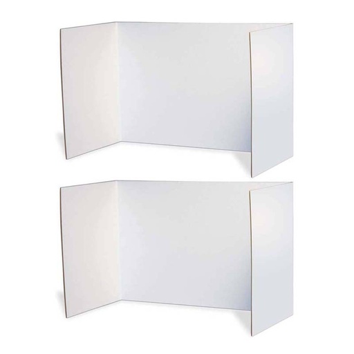 [3782-2 PAC] Privacy Boards, 48" x 16", 4 Per Pack, 2 Packs