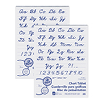[74610-2 PAC] Pacon® Chart Tablet — Cursive Cover, 1" ruled, 24" × 32" (2 tablets)