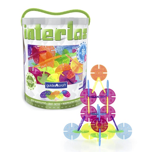 [16834 GD] Interlox™ Discs Building Set, 96 Pieces 