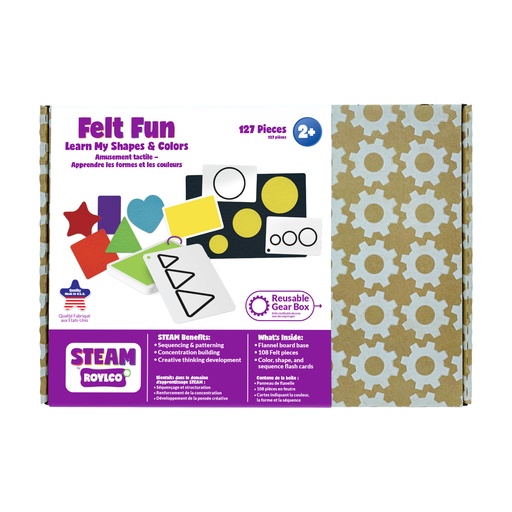[20305 R] Felt Fun: Learn my Shapes & Colors