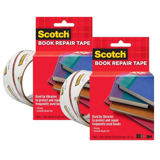 [845200-2 MMM] Scotch® Book Tape 845‑200 — 2" × 540" (2" × 15 yd)