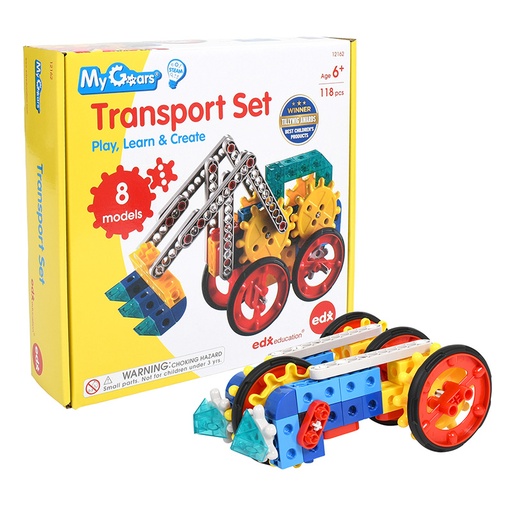 [12162 CTU] My Gears - Transport Set - 118-Piece Model Set
