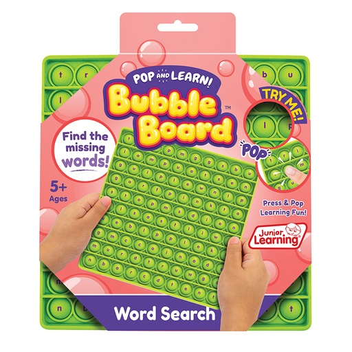 [683 JL] Word Search Bubble Board