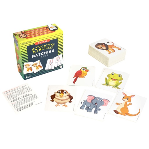 [AM102 SRKSP] Animals Matching Cards Memory Game