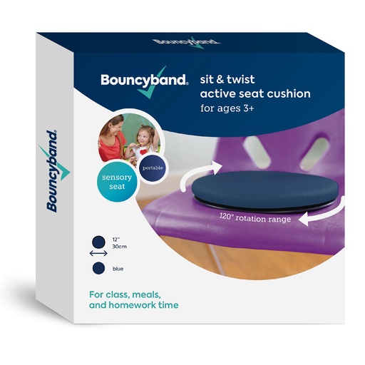 [WTBU BB] Bouncyband® Sit & Twist Active Seat Cushion — 12" Rotating Sensory Seat