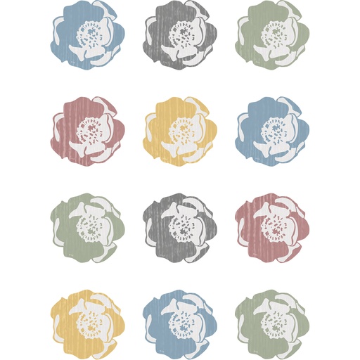 [7186 TCR] Classroom Cottage Rosettes Mini Accents