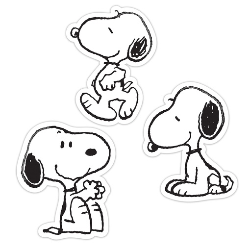 [841589 EU] Eureka® Peanuts® Snoopy Paper Cut-Outs — Character accents for displays