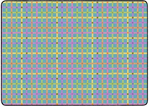[FA2778 FC] Cheerful Checks Rectangle Rug