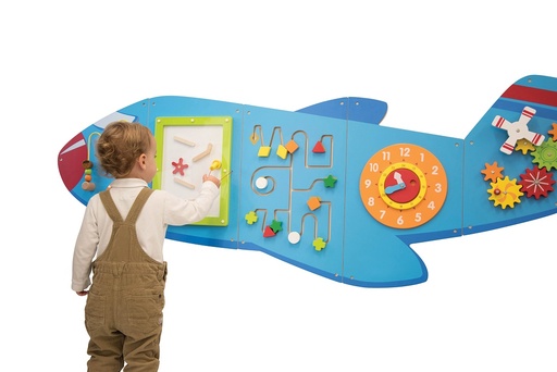 [50673 CTU] Spark & Wow Airplane Activity Wall Panel