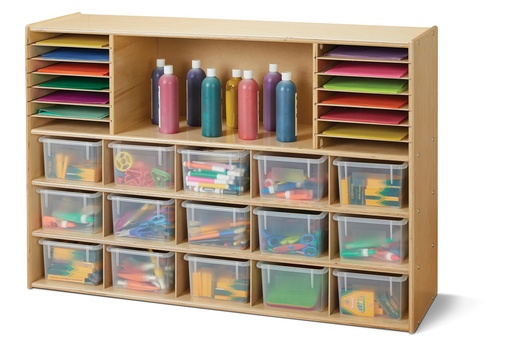 [YTSECCUB] Young Time Sectional Cubbie-Tray Storage