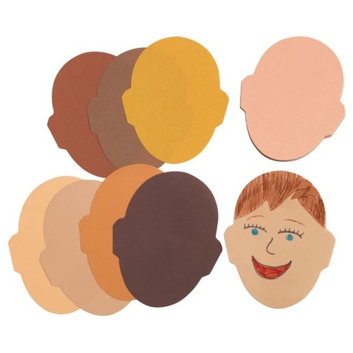[51449 R] 50sht Face Pad with Eight Skin Tones