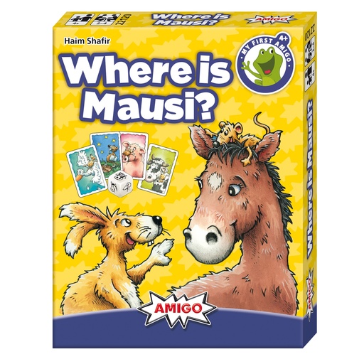 [22120 AMG] My First AMIGO Card Game: Where is Mausi?