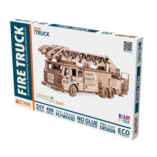 [AV0523504 AVR] Fire Truck Construction Kit