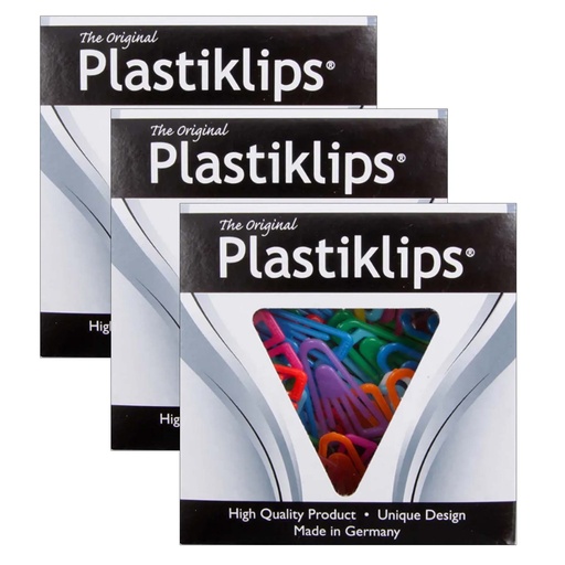 [LP3150-3 BAUM] Paper Clips, Assorted Sizes and Colors 945ct