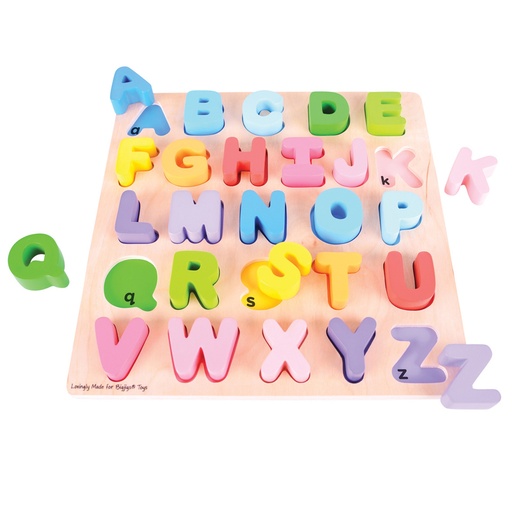 [BB055 BJT] Chunky Alphabet Puzzle - Uppercase