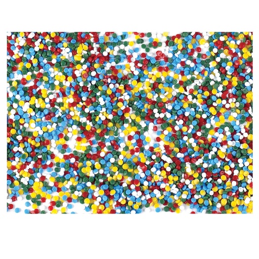 [910059 CF] Multi-Colored Kidfetti Play Pellets 10 lbs