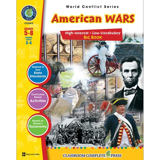[5512 CCP] American Wars Big Book World Conflict Series