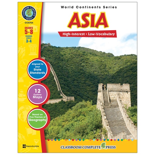[5754 CCP] Asia Resource Book, Grade 5-8