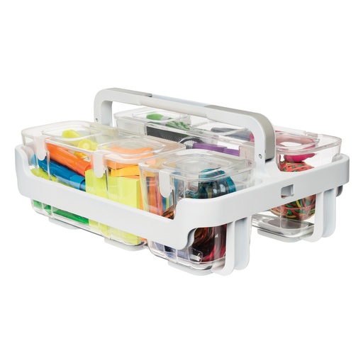 [29003 DEF] Stackable Caddy Organizer with 3 Containers