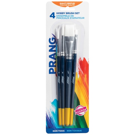 [94006 DIX] Assorted Hobby Paint Brush Set of 4
