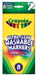 [587809 BIN] 8ct Crayola Washable Markers Classic Colors Fine Tip