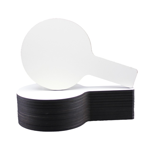 [10036 FS] Flipside® Mini Dry Erase Answer Paddles,5" x 9", Class Pack of 12 