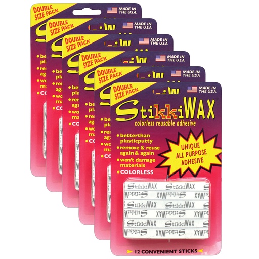 [02010-6 STIK] StikkiWAX™ Adhesive Sticks 72ct