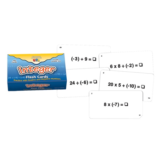 [8692 CTU] Integer Flash Cards | 8692 CTU