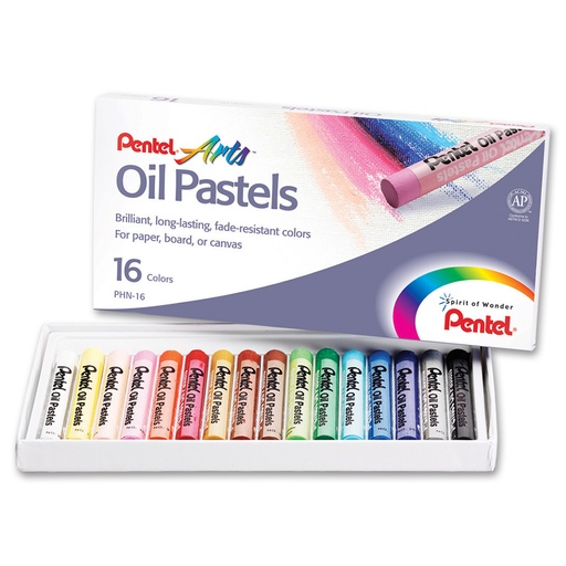 [PHN16 PEN] Oil Pastels 16 count