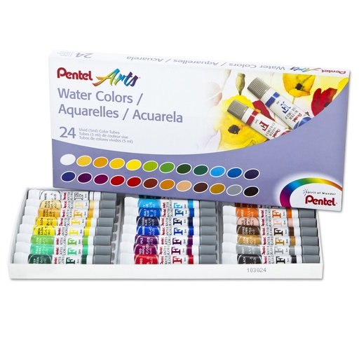 [WFRS24 PEN] Water Colors Set of 24 Tubes
